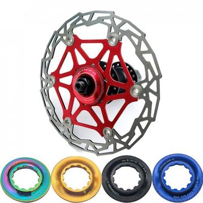 Center Locking Ring Set for Bike For Disc Brakes Aluminum Alloy Construction