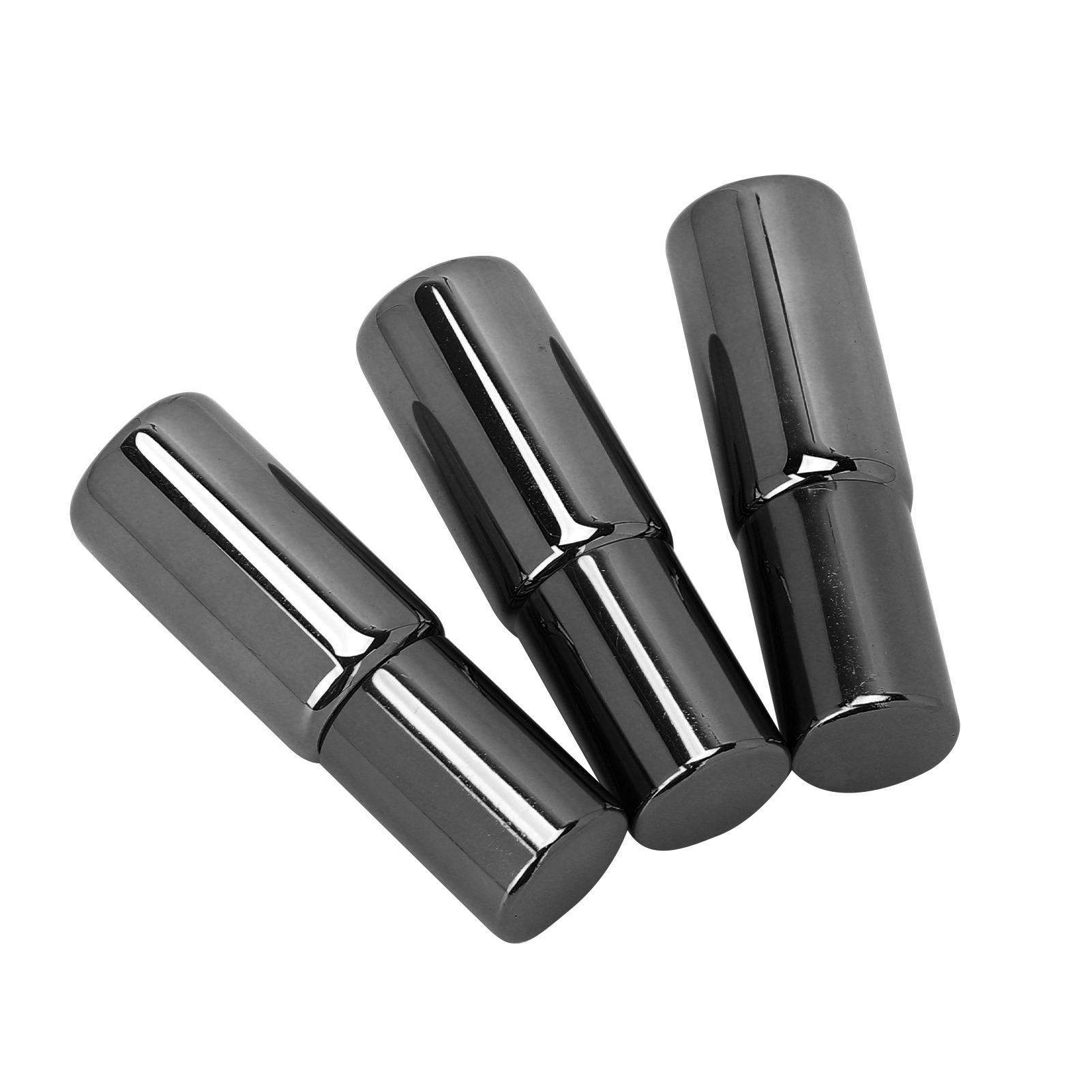 

3 шт. Профессиональный стеклянный флакон для духов, портативный набор флаконов для эфирных масел, 5 мл, черный чёрный