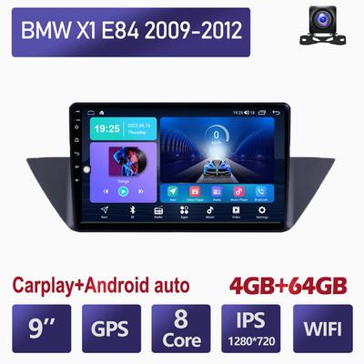 Android Car Radio Stereo for BMW X1 E84 2009-2012 2 Din Multimedia Carplay Navigation Autoradio GPS WIFI Head Unit 4+64GB