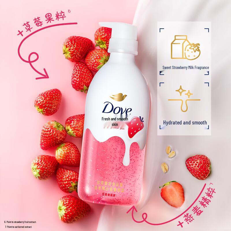 Dove Увлажняющий гель для душа с стойким ароматом