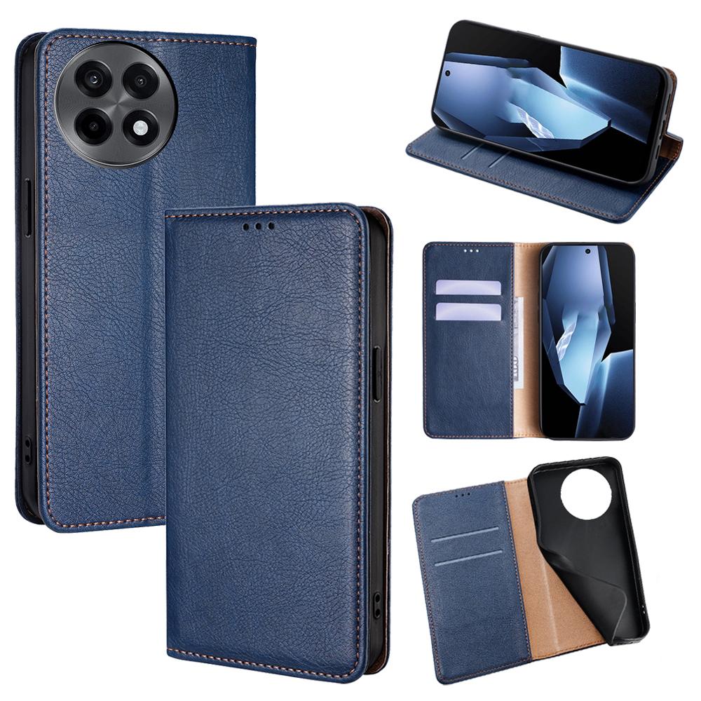 For OnePlus Ace 5 5G/5 Pro 5G Case Wallet PU Leather Magnetic Auto-Absorbed Phone Cover