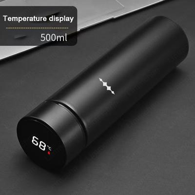 500ML Temperature Display Thermos Cup For BYD Atto 3 Yuan Plus Song Plus Dmi Dolphin Seal Tang Han Qin F3 E6 Act Thermos Bottle