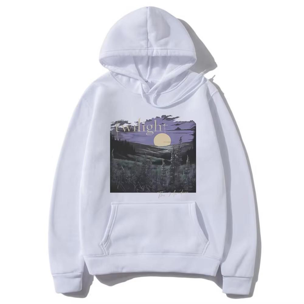 Movie Twilight The Meadow Hoodie Vampire Robert Pattinson Edward Sweatshirt Top Men Women Fleece Printed Pullover Hoodies