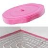 20M Edging Insulation Strip Water Underfloor Heating System Edge Perimeter Insulation EPE Strip 50x5MM Sealing Tape