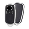 OFF WE GO TANTO LA650S LA660S New Toyota Compatible Smart Key Case, 2 Buttons, Black Silver