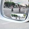 2pcs General Blind Spot Mirror for Automobiles Curved Mirror Auto Glass Rearview Wide Angle Motorcycle Detection Concave Mirrors