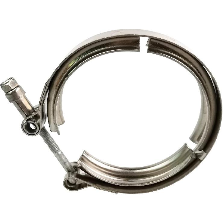 3 Inch V Band Clamp 304 Stainless Steel For Turbo Downpipes, 2 Pack