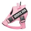Reflective Anti-Pull Dog Harness With Hook And Loop Patch Panel