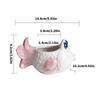 Fish Plant Pot Flowerpot Garden Pot Ceramic Fleshy Plant Pot Planter Plant Holder for Home Office Desk Mini Ornament