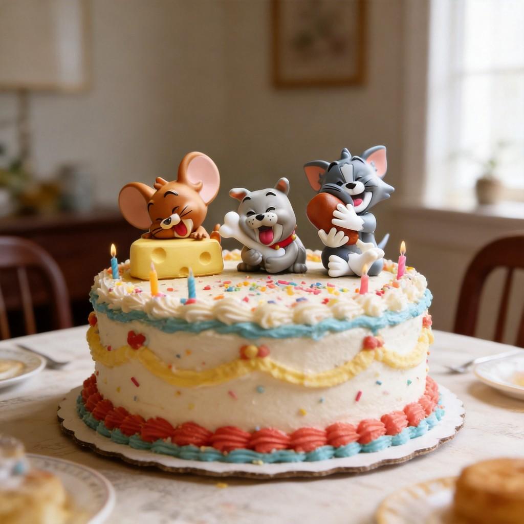 Tom und Jerry PVC Sammlerfigur für Kinder zum Lernen und Spielen