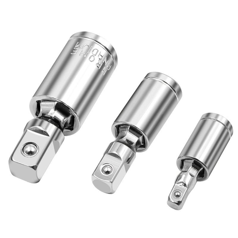 Universal Joint Socket Set 1/4 3/8 1/2Inch Three Pack High Durability 40Cr Steel Ideal For Automotive Repair And Maintenance