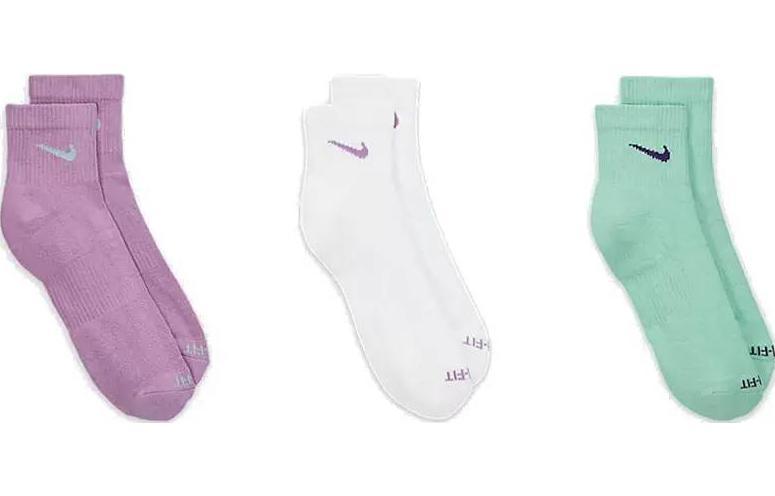 Nike Mid Calf Socks Women s 3 Pack SX6890-993 S