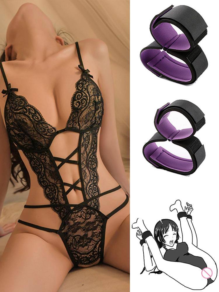 Naughty Red Lingerie Lace Hollow Bodysuit For Women Erotic Backless Sleepdress Teddies Babydoll Underwear Crotchless Open Bra