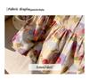 Vintage Oil Painting Pinafore Dress for Girls - 2026 Summer Collection