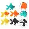5pcs Artificial Plastic Fish Ornament for Fish Tank Aquarium (Random Color) Artificial Fish Ornament Fish Tank Ornament