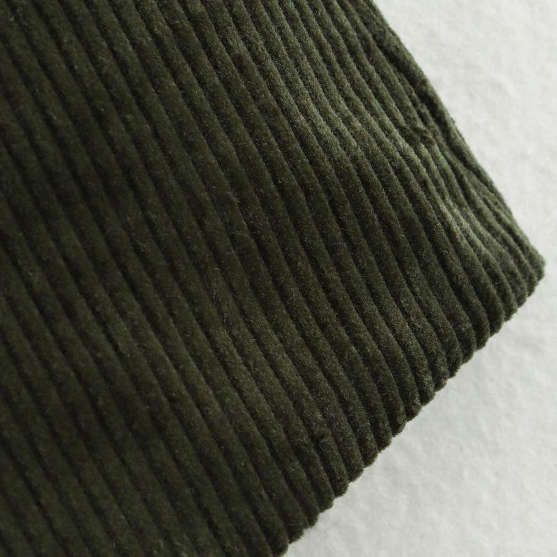 Kaslead New Arrival Women's Fashion Style Stylish Simple and Versatile Leisure Corduroy Mini Skirt