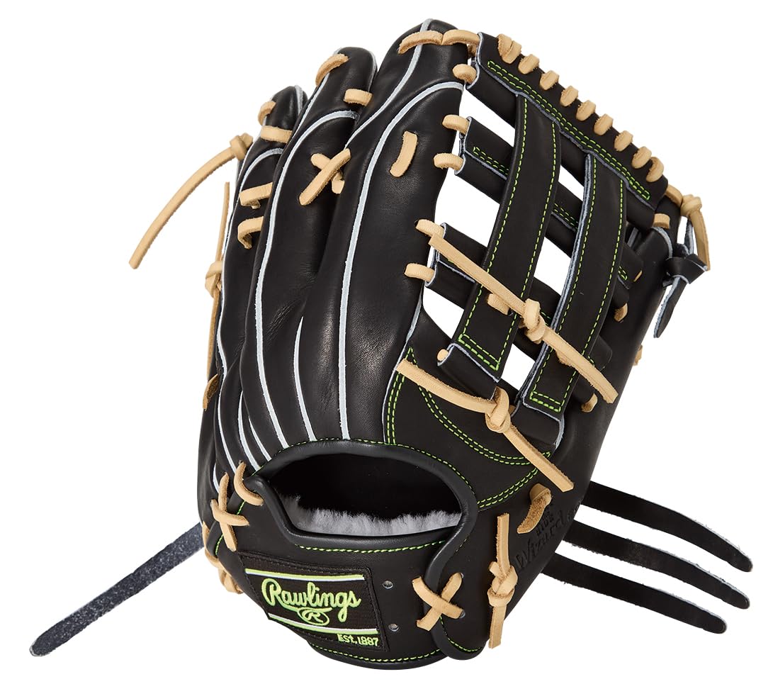 

Rawlings PRO EXCEL Wizard Baseball Throw HOH® #02 Glove, Softball, GR5HW2B87MG, Outfielder s, Black, 12.25 Inch, Right-Handed чёрный