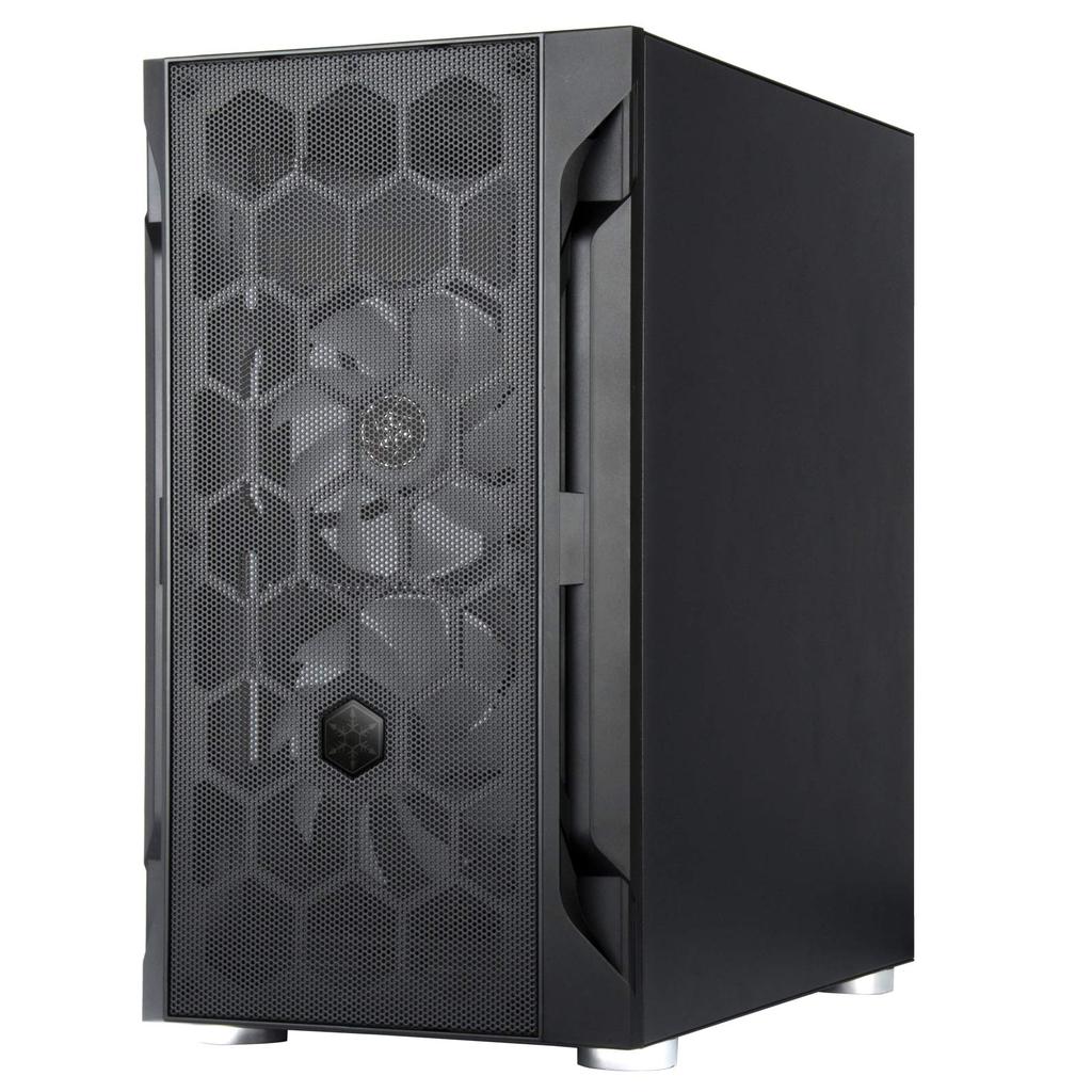Silver Stone FARA Series Tempered Glass 3 ARGB Fans Mid Tower Case + Micro-ATX SST-FAH1MB-PRO