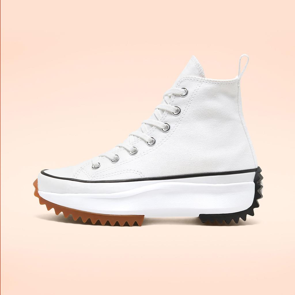 Converse Run Star Hike Branco Cano Alto [166799C] [Enviado da Coreia] 100% Autêntico