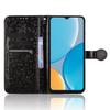 For Itel A50C Wallet Case Dot Pattern Imprint PU Leather Phone Cover