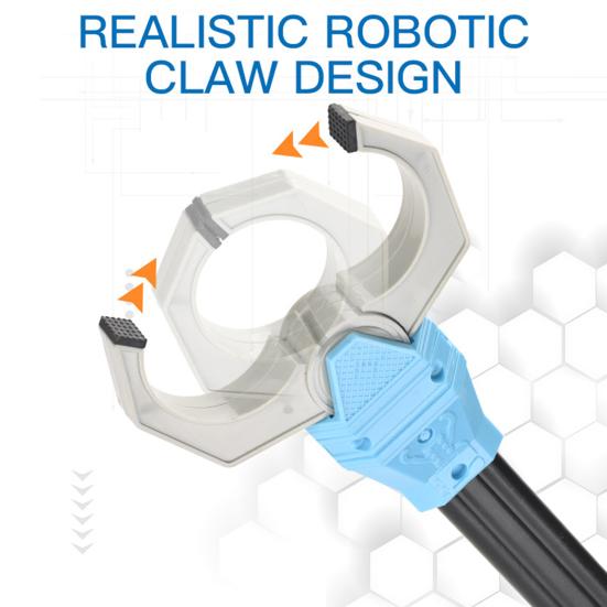 Kids Five-Claw Robotic Arm Toy for Fun And Learning Educational Creative Manipulator Robot Claw Develop Fine Motor Skills Hand-Eye Coordination