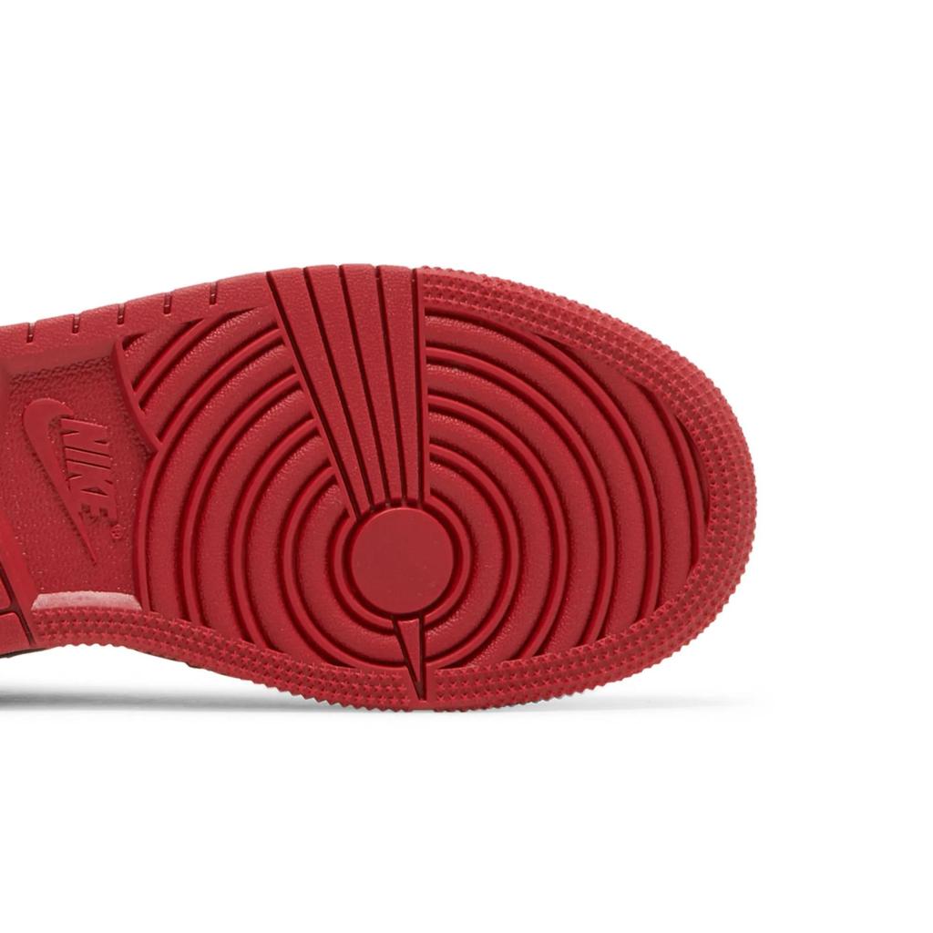 Air Jordan 1 Mid Grade School 'Reverse Bred' (Unisex) Gym Red / Black / White Kids' Basketball Shoes 554725 660