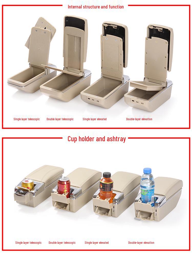 Perodua Myvi Armrest Box - North Deer Model for New and Old Models in Malaysia