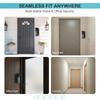 Doorbell Bracket Adjustable Rotation Visual Mount Holder Fit for Nest Blink Smart Video Doorbell Anti-theft Design