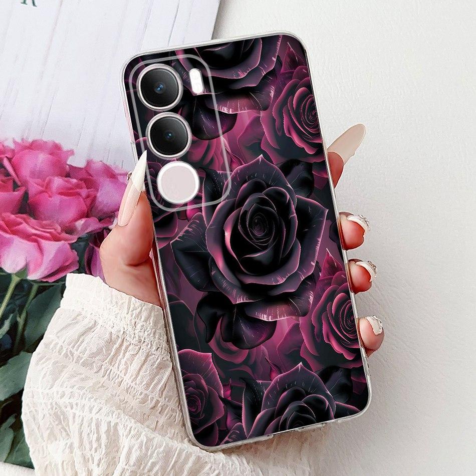 For Vivo Y19S V2419 Cool Dragon Tiger Painting Phone Case For Vivo Y19s Y 19S 4G Soft Silicone TPU Cases