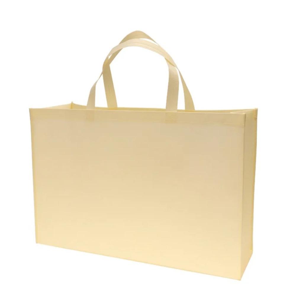 Fashion Extra Large Non-Woven Fabric Bag Thickened 40*60cm Shoulder Bag Large Capacity Eco-Friendly Bag Daily