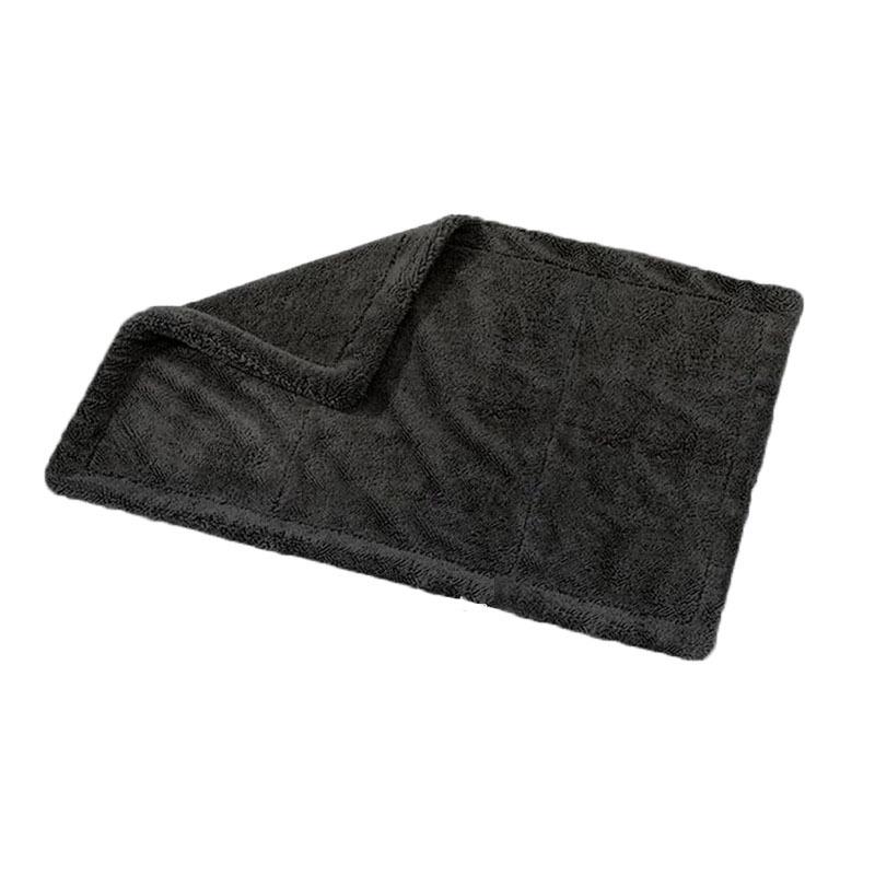 

Двустороннее впитывающее полотенце для мытья автомобиля Gray Double-Sided 1200gsm 40x40cm