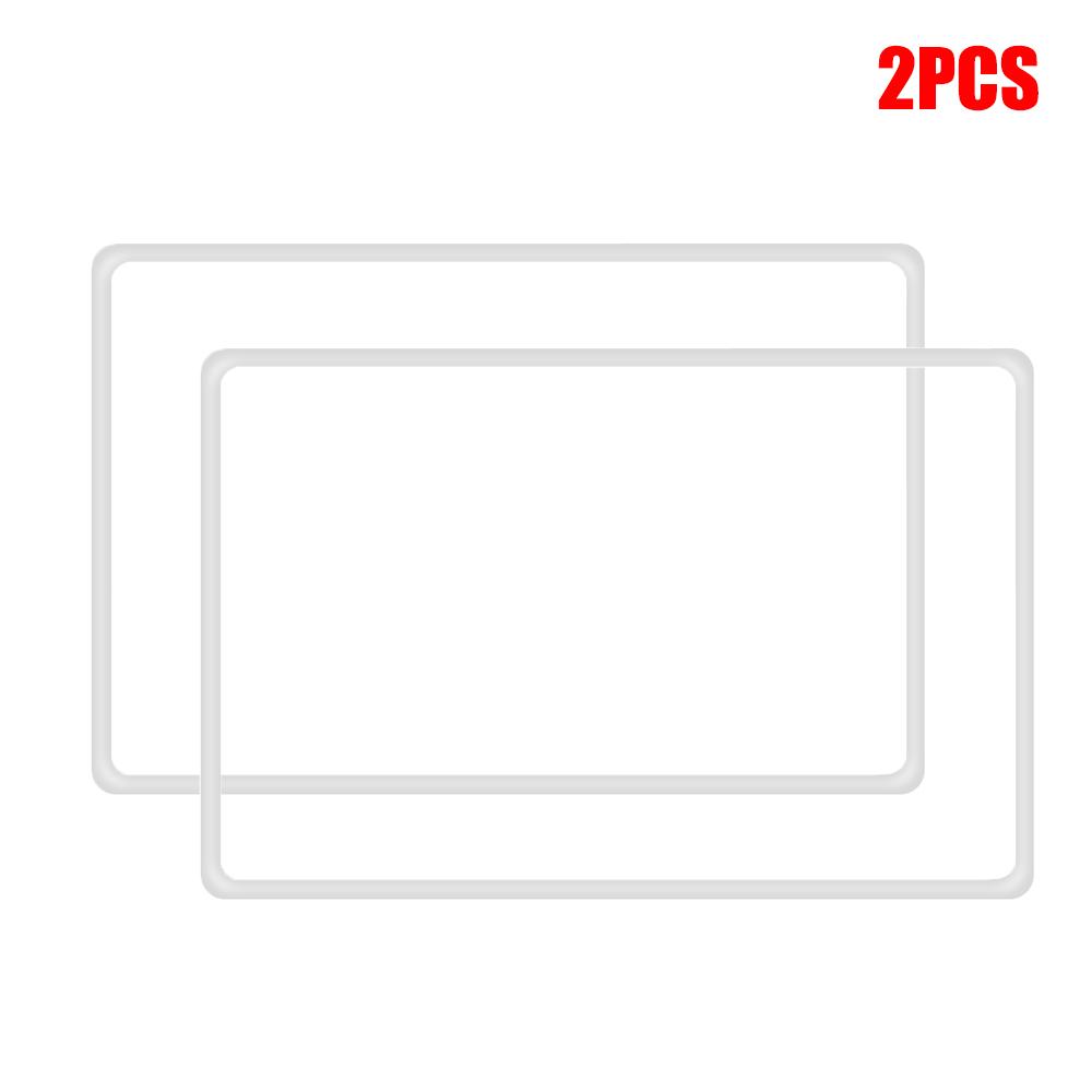 Car Navigation Player Covers For Tesla Model 3 Y Screen Protector Silicone Radio Audio Frame Guards Auto Accessories Interior