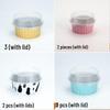 Zhishi Aluminum Foil Baking Cups with Lids