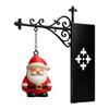 Christmas Hanging Bookshelf Night Light Ornament for Holiday Home Decor