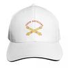 Field Artillery Baseball Cap Strapback Dad Hat Six Panel Structured Crown Sun Protection UPF