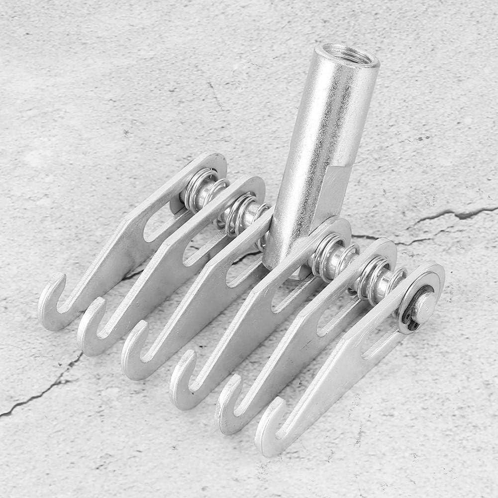 Tbest Dent Puller 6 Finger Hook Head, Metal Dent Puller Adjustable 6 Fingers Hook Pulling Claw Car Body Repair Tool Dent Pulling Claw Puller Dent