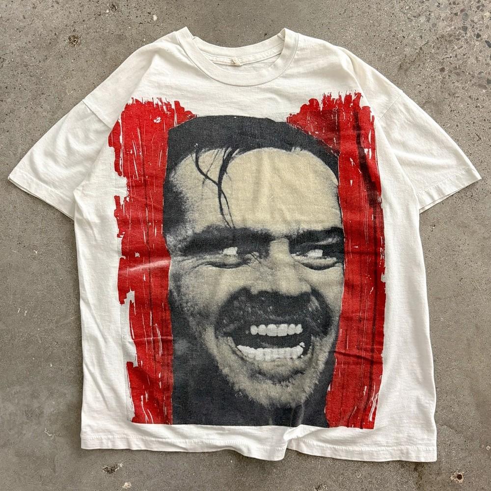 

90s The Shi.ning classic horror movie Tee Unisex Short Sleeve Shirt S5XL Unisex T-Shirt XL
