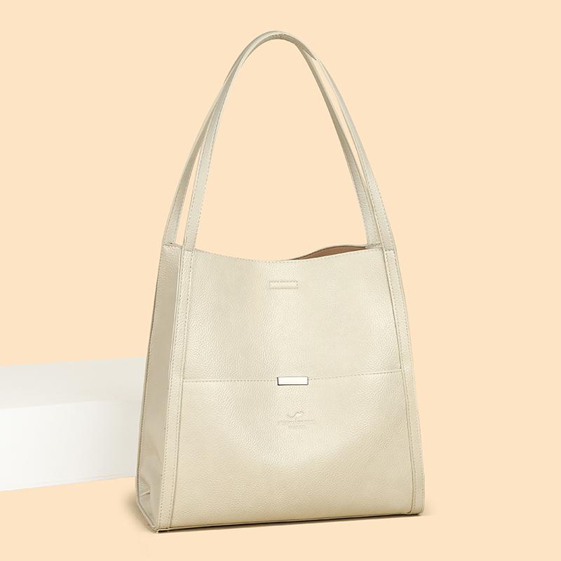 Women's Large Capacity Handbag PU Shoulder Bag