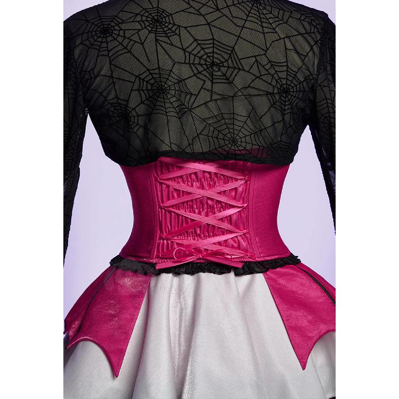 Vampire Draculaura Cosplay Costume Women Sexy Corset Lolita Short Dress Suit Gothic Punk Dress Halloween Carnival Party Clothes