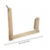 Verstellbare Holz-Künstler-Handauflage, bequem für Studio-Projekte
