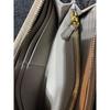 Used PRADA Vitello Daino L-shaped zipper long wallet, greige