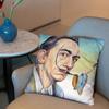 Salvador Dali Pop Art Cushion Cover 2-in-1 Reversible Plush Pillow Cover | Car/Sofa/Bed | Perfect Gift