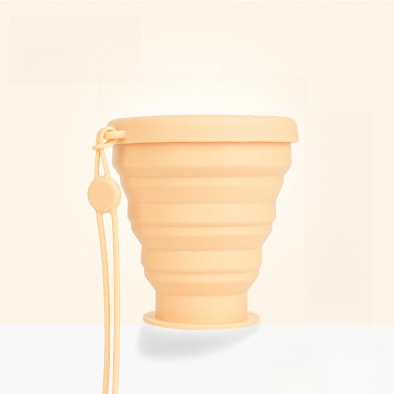 

1pc Foldable Portable Silicone Outdoor Camping Cup Travel Washing Compressed Mouthwash Cup