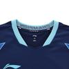 Li-Ning National Team Champion Series Five-Star Gradient Breathable Quick-Dry Competition Top Table Tennis Short Sleeve Men tops AAYW097-1