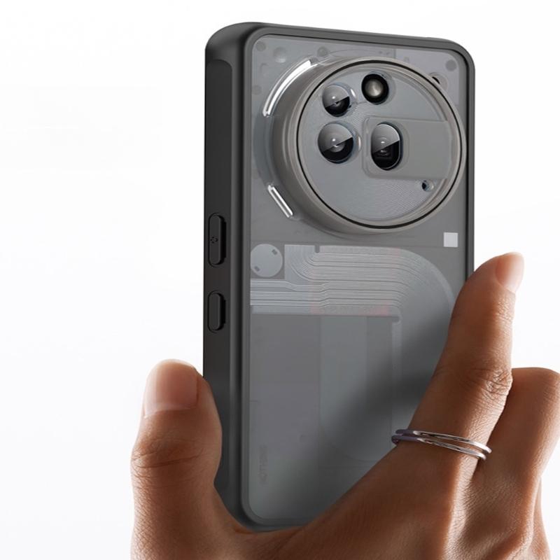 Very Thin Secure Grip Cover Smooth Texture Finishes Service Smudges Resistant Cover Quick Fixing for Phone 3a