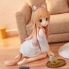 My Cat Is A Cute Girl Collectible Cat Figure For Desk Decor Gift