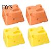 Custom Novelty Keycaps for Gaming 4PCS Cheese Keyboard Keycaps, 3D Printed Macaron Color Key Caps, Customized Accessories Enthusiasts Cross