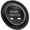 Car Start Stop Switch Button Cover with Ring Kit for Cadillac XTS XT5 CT6 Black Replace Parts