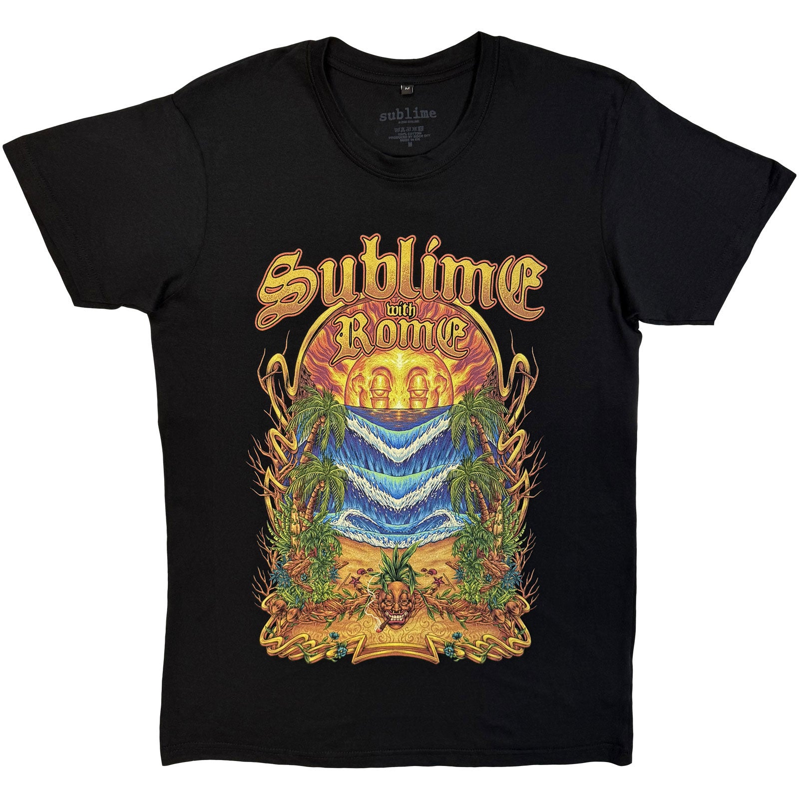Sublime Premium Carbon TShirt Summer Season Black OFFICIAL NEW XL