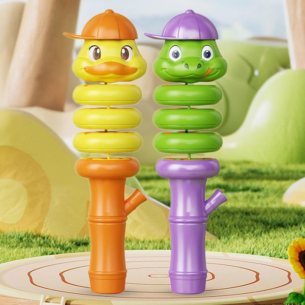 Fischietto per Animali Colorato Cartone Animato Giocattolo Educativo per l'Apprendimento Precoce Strumento per Bambini